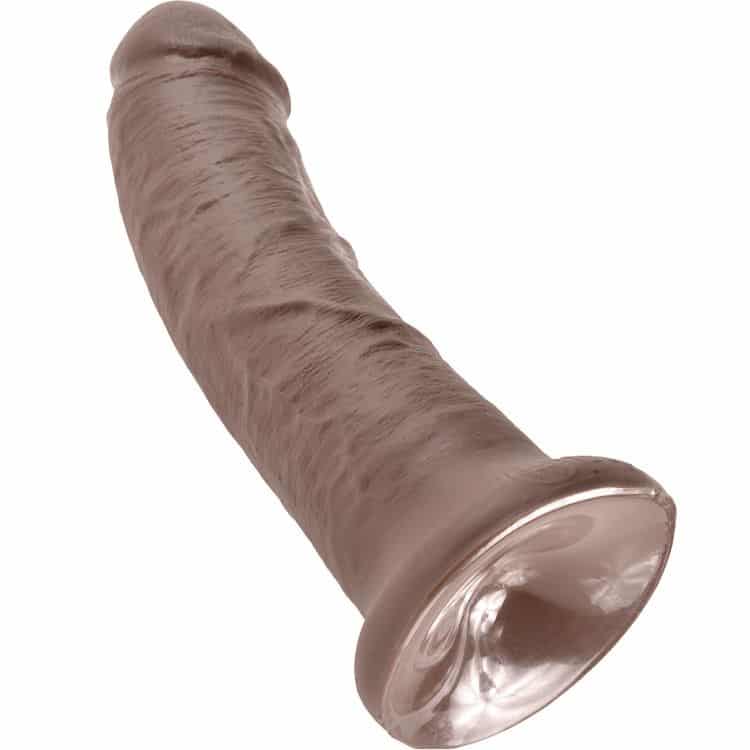 King Cock - Dildo Marrom 20.3 cm - Image 5