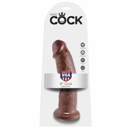 King Cock - Dildo Castanho 22.9 Cm