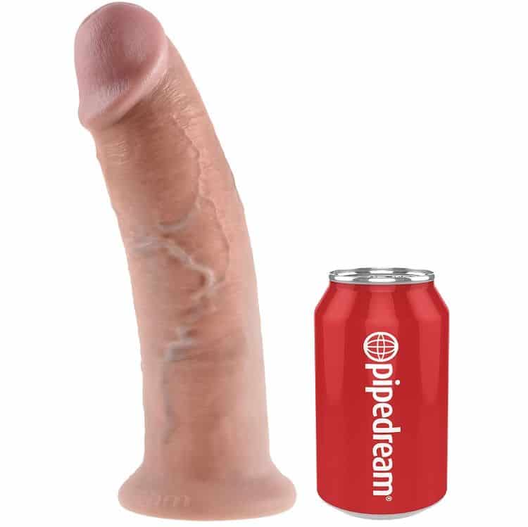 King Cock - 10 "Cock Cor De Pele 25,4 Cm - Image 3