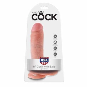 Fotografia do Dildo Realista com Bolas 20.3 cm