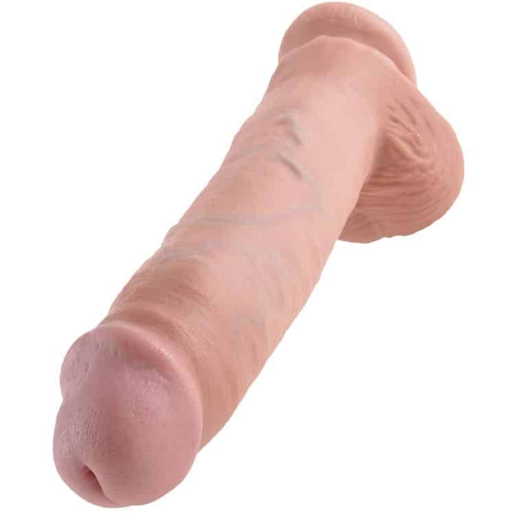 King Cock - 11 "Cor De Pele Galo Com Bolas 28 Cm - Image 3