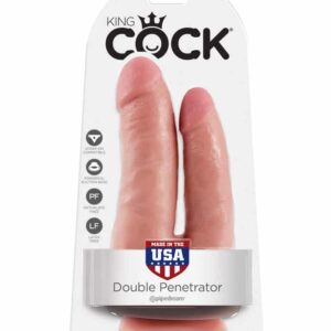 King Cock - Double Penetrator Cor De Pele