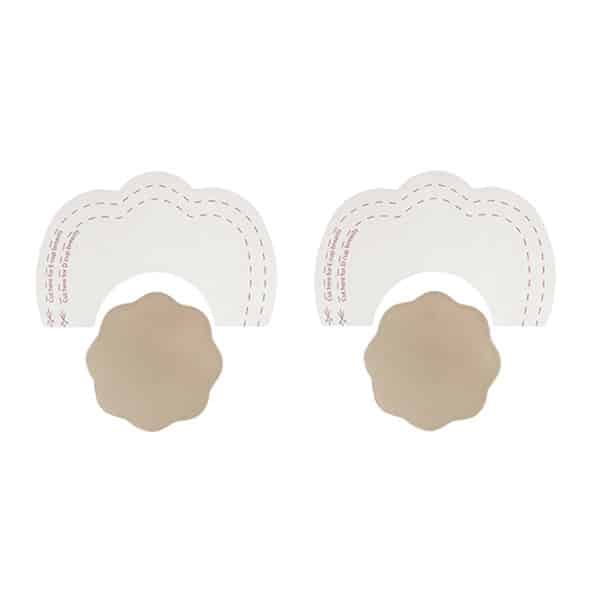 Bye Bra - Bra Peito Maior + Cobertura De Seda Para Bicos Cup Df