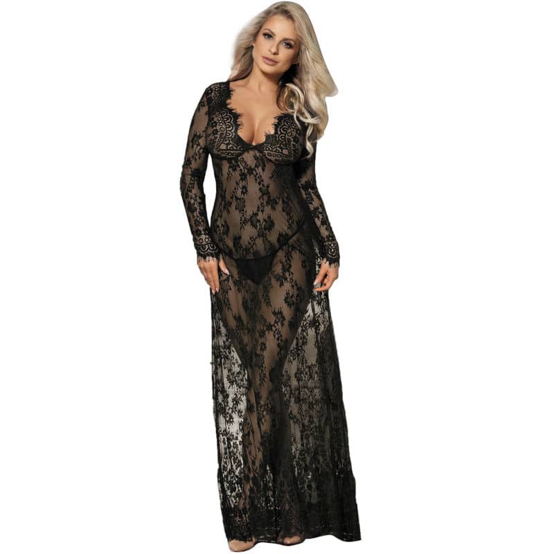 Subblime - Manga Longa Vestido Longo L / Xl