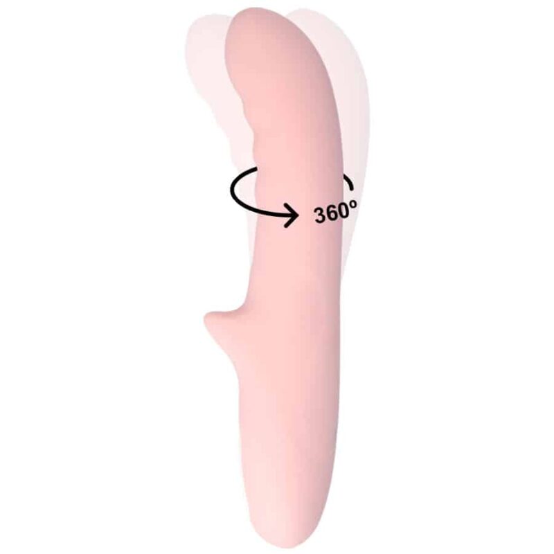 Mia - Pisa Vibrator Rotator Pink - Image 3