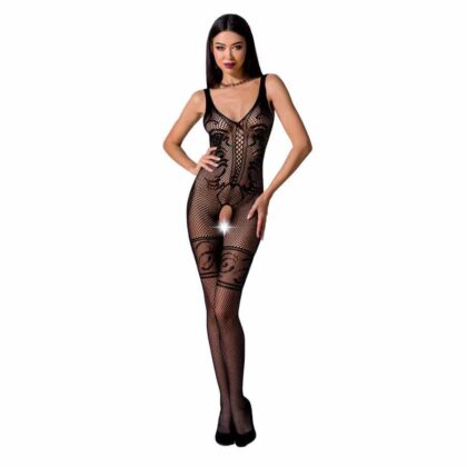 Passion Woman - Bs069 Bodystocking - Black One Size