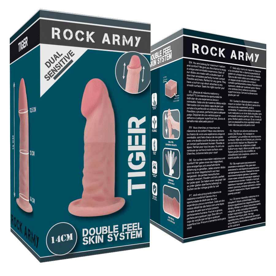 ROCKARMY - DUAL DENSITY TIGER 14 CM -O- 4.46 CM - Image 9
