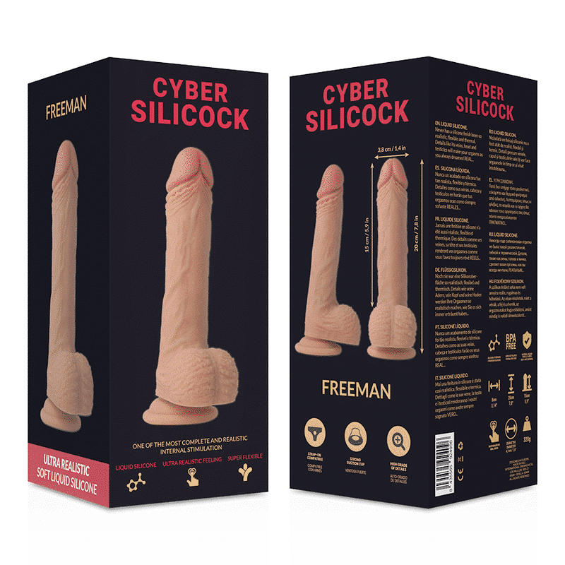 Cyber Silicock - Freeman Ultra-Realistic Soft Liquid Silicone 20cm - Image 6