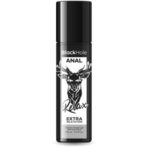 Black Hole - Gel Base De Silicone Dilatação Anal 100 Ml