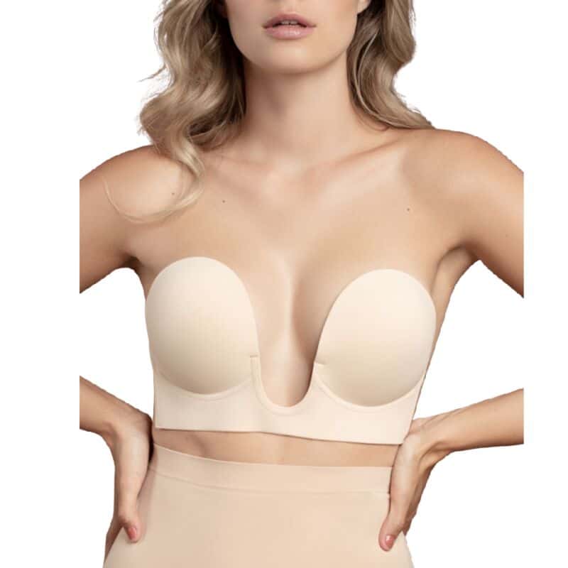 Bye Bra - Sutiã Sutiã Seamless U-Style - Nude Size A D-227798