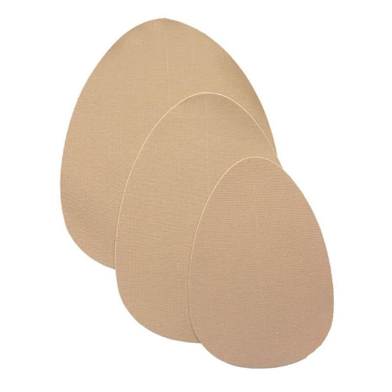 Bye Bra - Peito Lift Pads + 3 Pares De Tampas De Bicho De Cetim - Tamanho Bege Df - Image 4