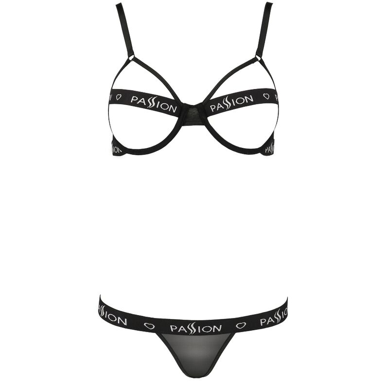 Passion Woman Sets - Conjunto De Duas Peças De Kyouka Paixão - Preto S / M - Image 3