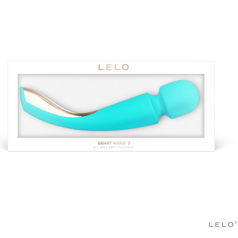 Lelo Smart Wand 2 Massager Medium Ocean Blue - Image 4