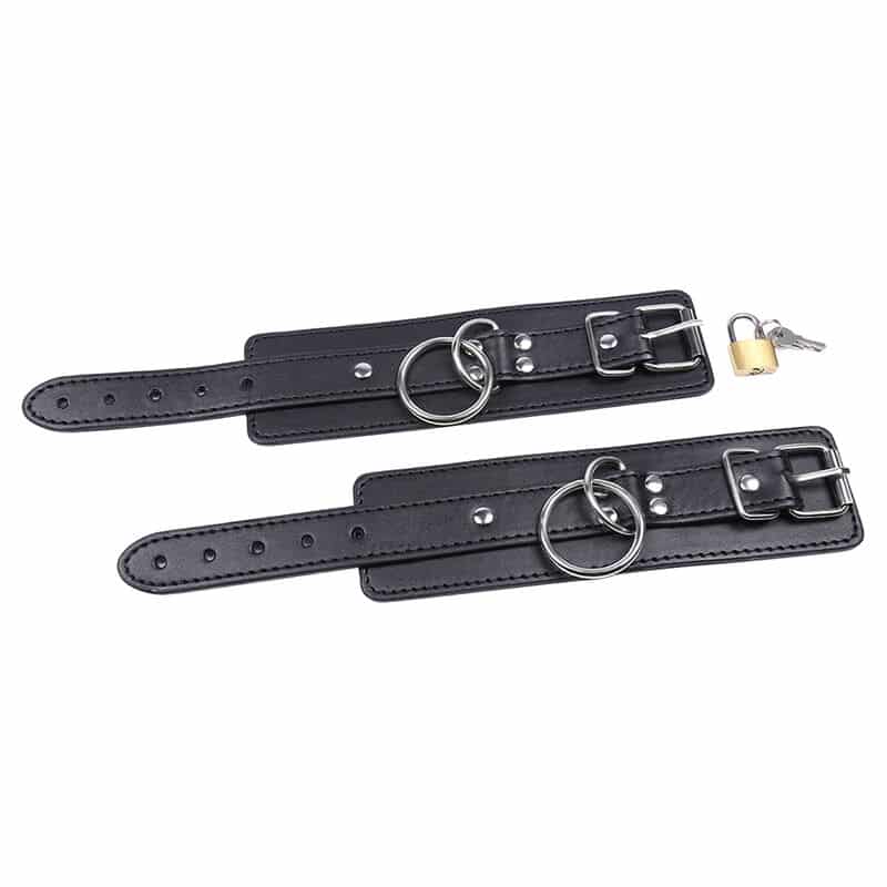 Ohmama Fetish O-Ring Locked Wrist Restraints - Image 2