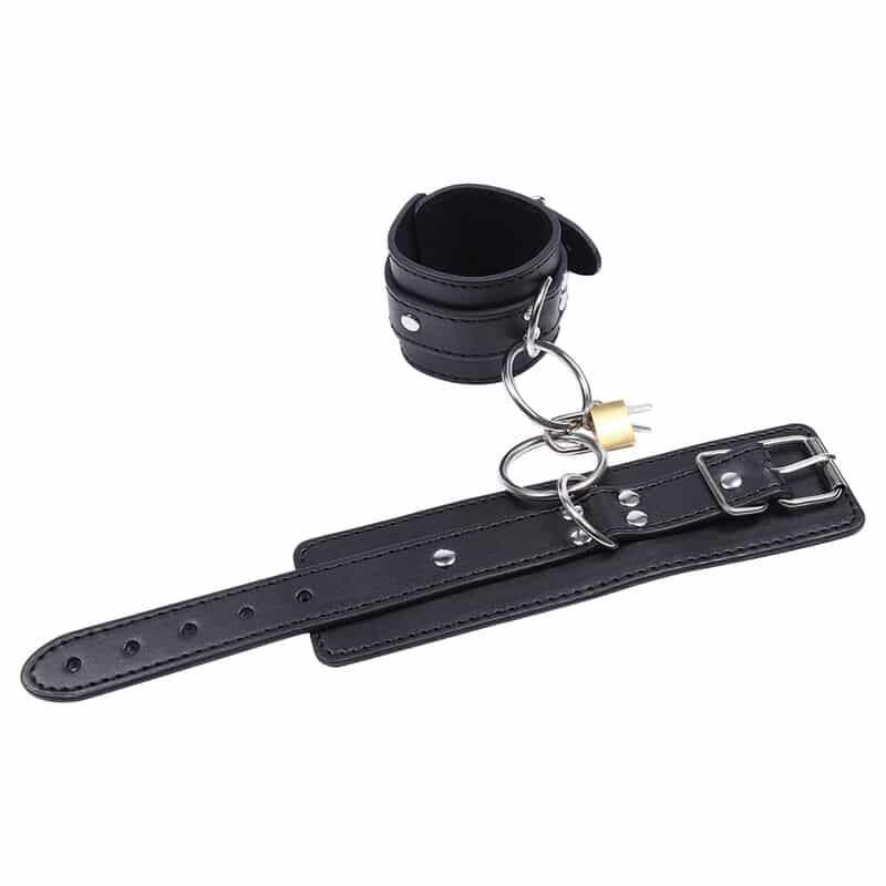 Ohmama Fetish O-Ring Locked Wrist Restraints - Image 3