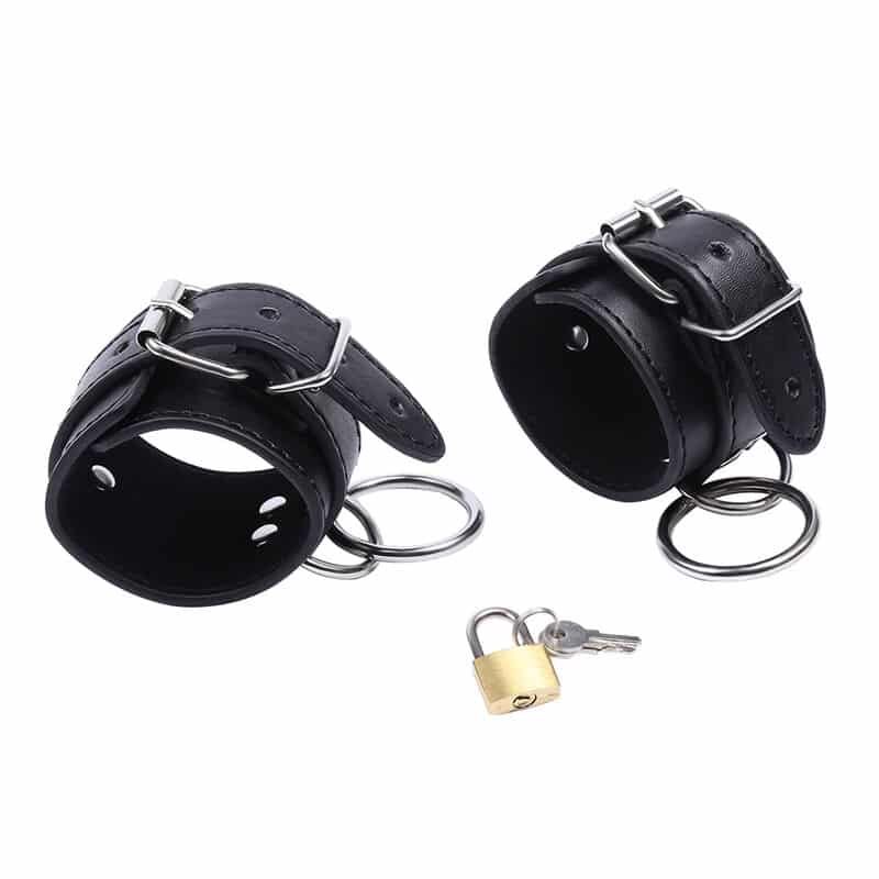 Ohmama Fetish O-Ring Locked Wrist Restraints - Image 7