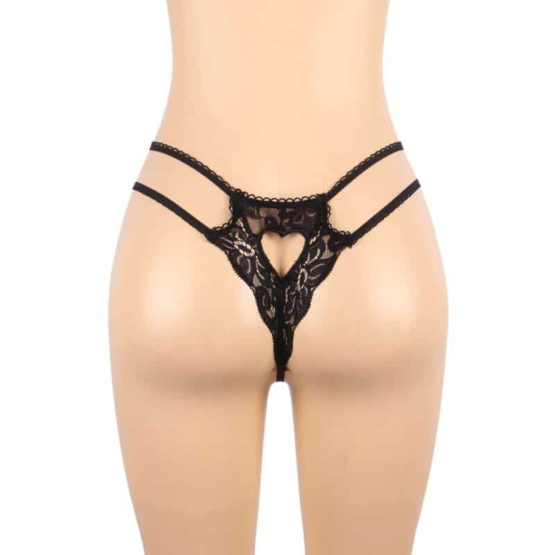 Subblime - Conjunto Três Peças Sutiã + Cinta Liga + Calça L/Xl - Image 13