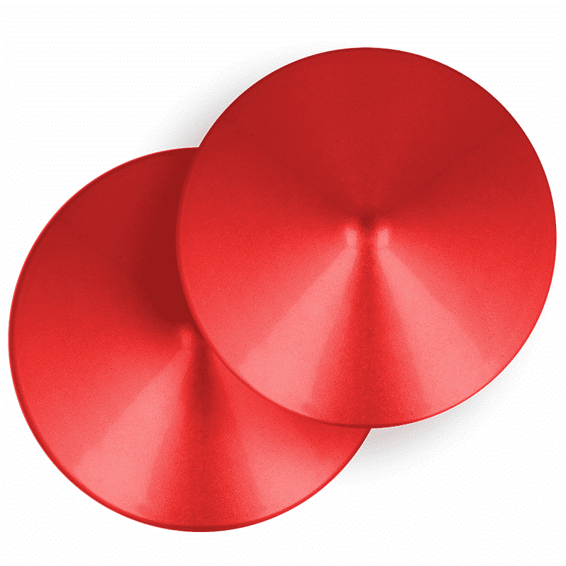 Ohmama Fetish - Coberturas Para Bicos De Círculo Vermelho De Fetiche