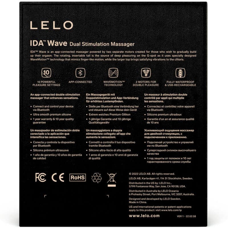 Lelo Ida Wave Masajeador Parejas Coral - Image 5
