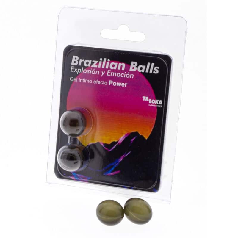 Taloka - 2 Bolas Brasileiras Power Effect Gel Exciting