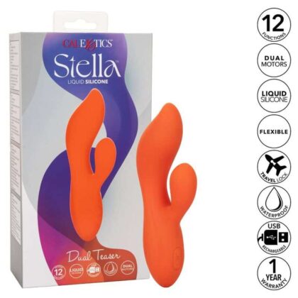 California Exotics Stella Dual Teaser Laranja