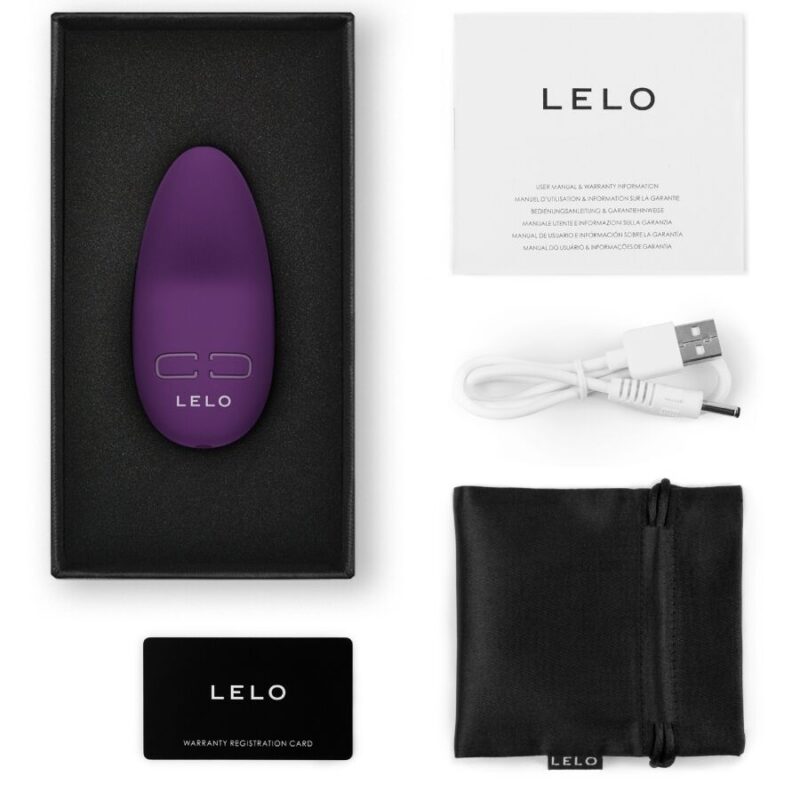 Lelo Lily 3 Massager Pessoal - Dark Plum - Image 3