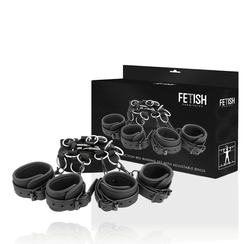 Conjunto De Retenção De Camas De Luxo Fetish Submissivo