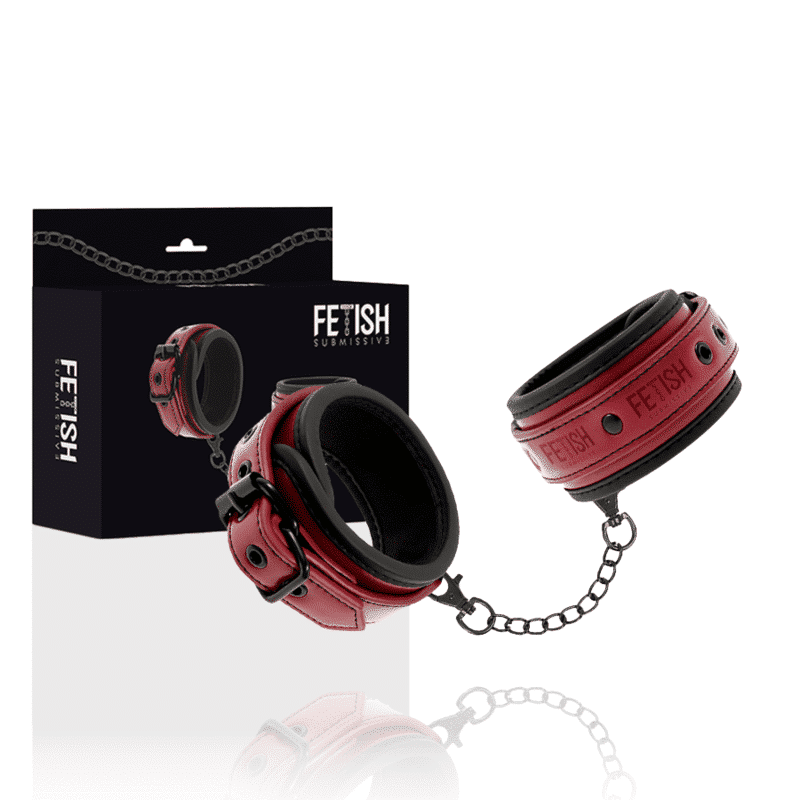 Fetish Submissive - Dark Room Algemas Vegan Couro