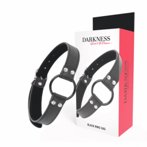 Darkness Black Gag Ring 3,6 Cm