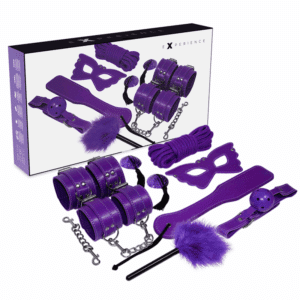 Experiência Bdsm Fetish Kit Série Purple