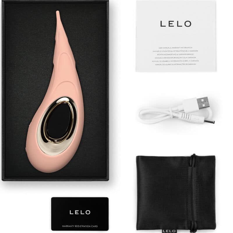 Estimulador Clitorial Lelo Dot Cruise Peach - Image 5