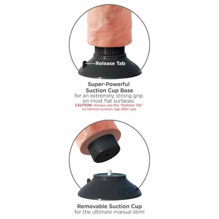 King Cock 25,5 Cm Vibrante Galo Com Esferas Pretas - Image 2