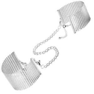 Bijoux - Désir Métallique Silver Metallic Mesh Handcuffs