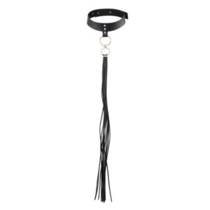 Bijoux Indiscrets Maze - Tassel Choker Preto