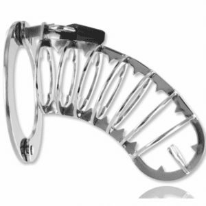 Metal Hard - Hard Spiked Chastity Cage 14 Cm