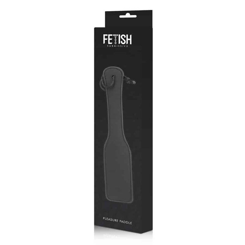 Fetiche Submissive Preto Pá Com Costura - Image 5