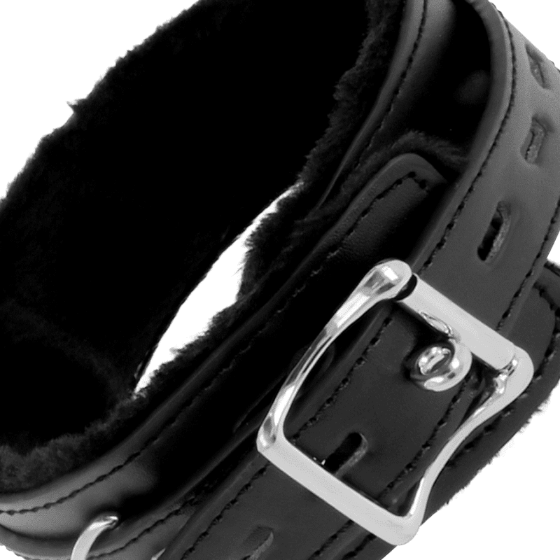 Darkness Padded Metal Locking Posture Collar - Image 4