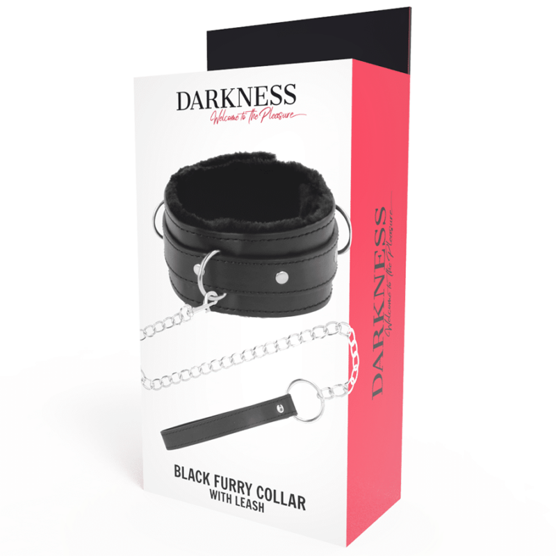 Darkness Padded Metal Locking Posture Collar - Image 5