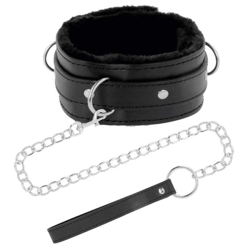 Darkness Padded Metal Locking Posture Collar - Image 2
