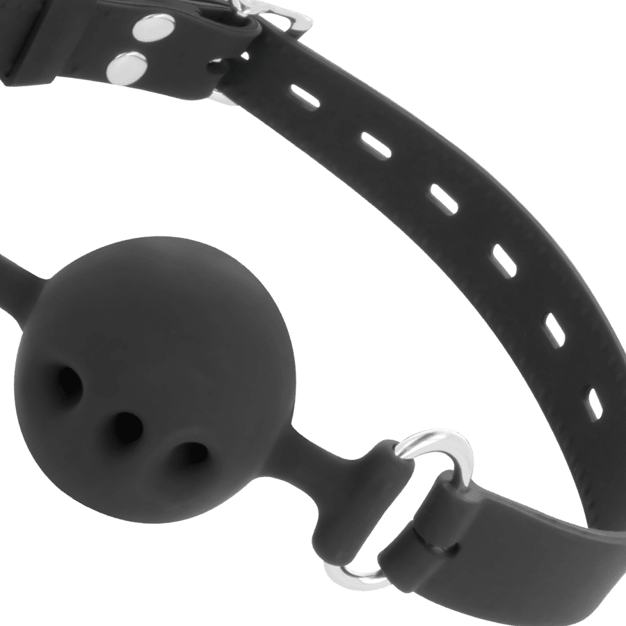 Darkness Ball Silicone Gag Black - Image 3