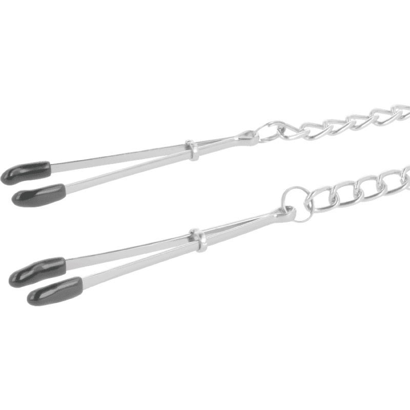 Darkness Metal Long Nipple Clams - Image 2