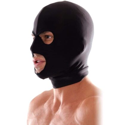 Fetish Fantasy Spandex 3 Hole Hood