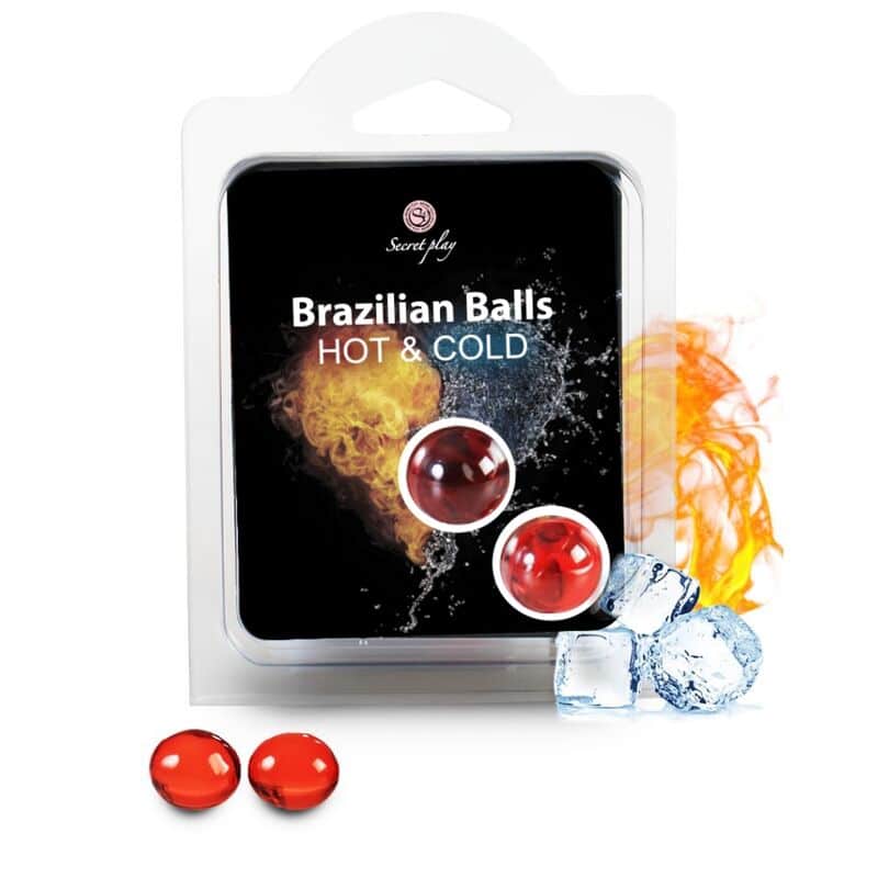 Bolas Brasileiras Secretplay Efeito Calor E Frio 2 Unidades