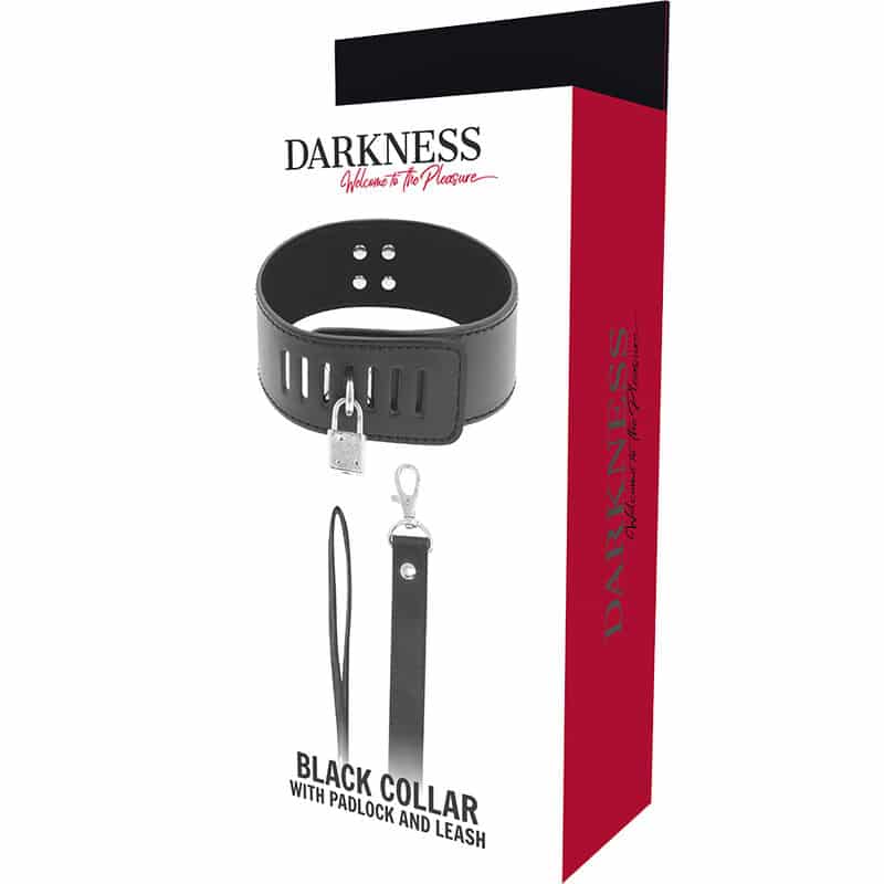Dark Ness Locking Posture Collar - Black - Image 5