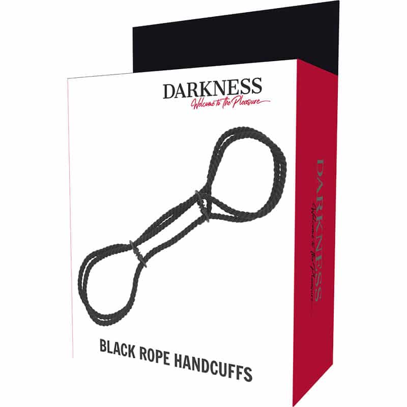 Darkness - 100% Cotton Wrist Or Ankle Cotton Cuffs Black - Image 5