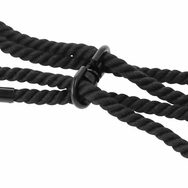 Darkness - 100% Cotton Wrist Or Ankle Cotton Cuffs Black - Image 4