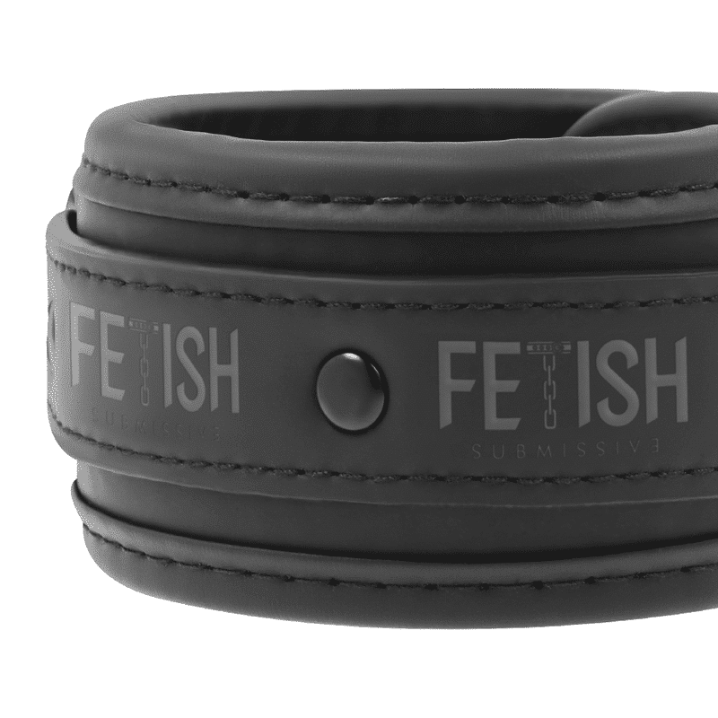 Fetish Submissive - Fetiche Submissiva Tornozelo Punhos Vegan Couro - Image 3