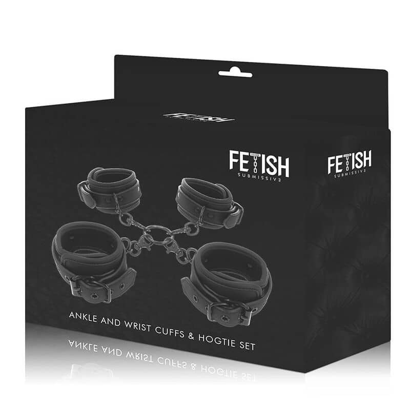 Fetish Submissive - Fetiche Submissivo Hogtie E Conjunto De Punho - Image 10