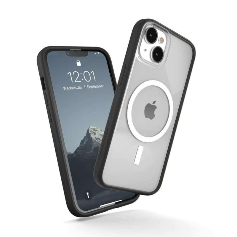 Woodcessories - MagSafe Clear iPhone 15 Plus (black/clear) - Image 9
