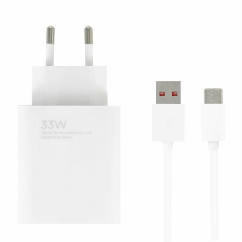 Xiaomi Carregador Mi 33W Combo USB-A White